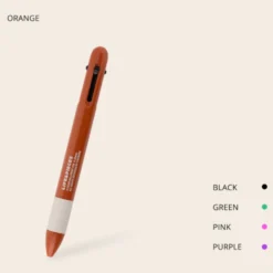 Livework LIFE & PIECES 4-Colour Ballpoint Pen [0.38mm]