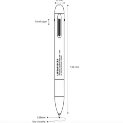 Livework LIFE & PIECES 4-Colour Ballpoint Pen [0.38mm]