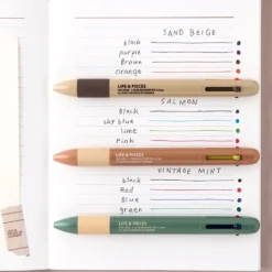 Livework LIFE & PIECES 4-Colour Ballpoint Pen [0.5mm]