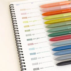 Livework LIFE & PIECES Gel Pen 0.38mm – Smooth, Quick-Dry Colour Pen