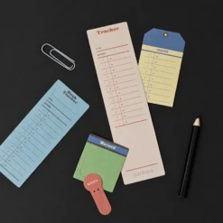Livework LIFE & PIECES Memo Bookmark Set – 4 Sheets