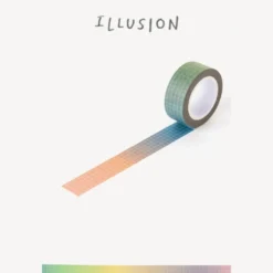 Livework Life & Pieces Paper Tape - 15mm - Illusion