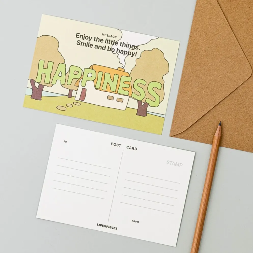 Livework LIFE & PIECES Postcard