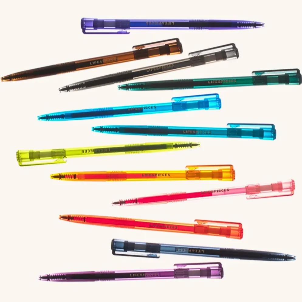 Livework LIFE & PIECES Transparent Gel Pen 0.5mm