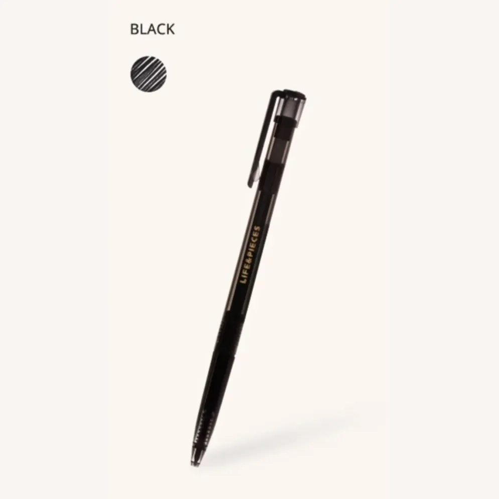 Livework LIFE & PIECES Transparent Gel Pen 0.5mm