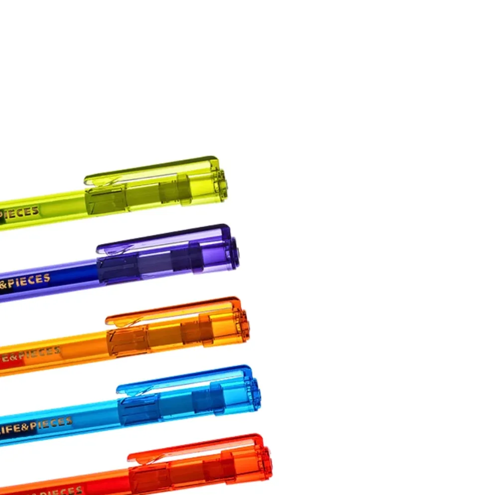 Livework LIFE & PIECES Transparent Gel Pen 0.5mm