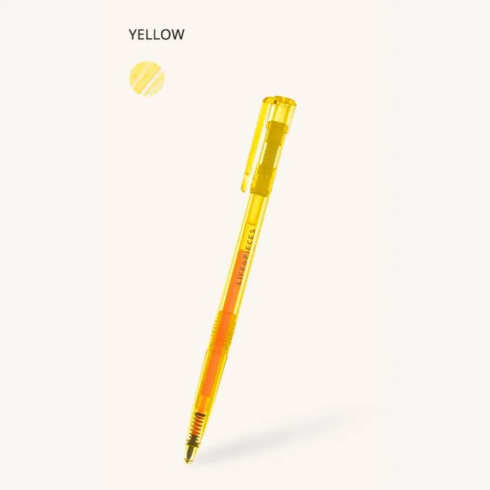 Livework LIFE & PIECES Transparent Gel Pen 0.5mm
