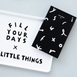 Livework Little Things Big Typo Removable Sticker Set