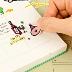 Livework Little Things Drawing Seal Sticker Pack – 8 Sheets