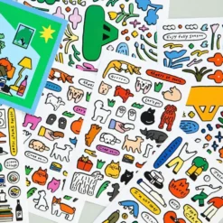Livework Little Things Removable Drawing Seal Sticker Set