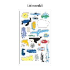 Livework Little Things Removable Stickers – Little Animals
