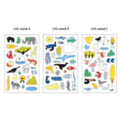 Livework Little Things Removable Stickers – Little Animals