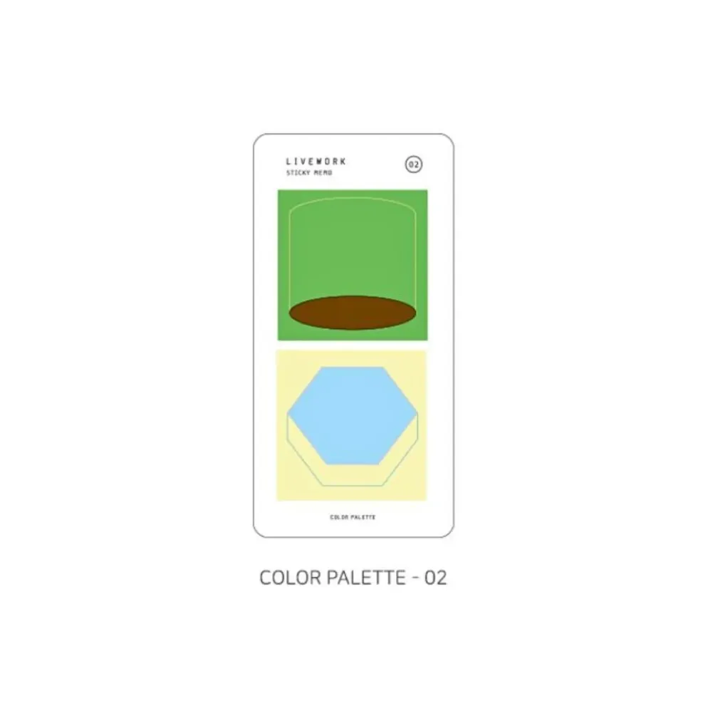 Livework Memo Sticky Note Set