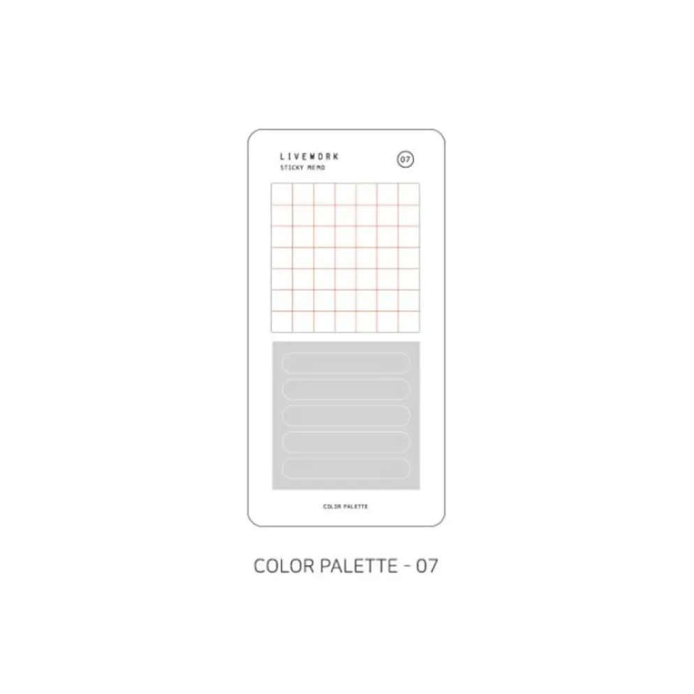 Livework Memo Sticky Note Set