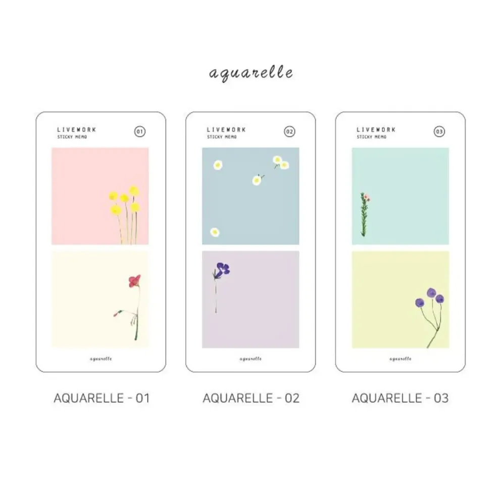Livework Memo Sticky Note Set
