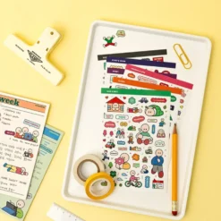 Livework Simple Daily Point Sticker Pack – 6 Sheets