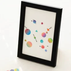 Livework Som Som Geometric Shapes Sticker Set