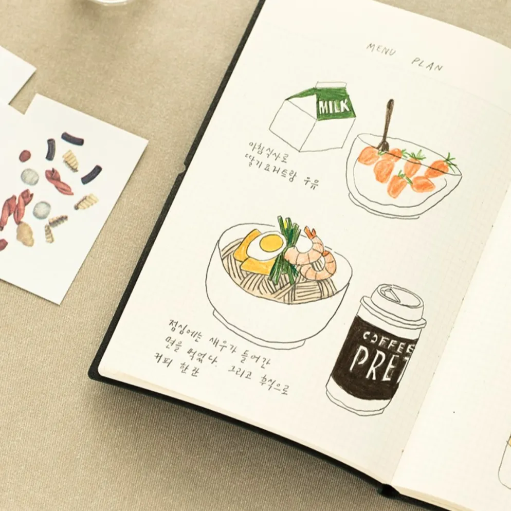 Livework Agenda Large Notebook – Grid