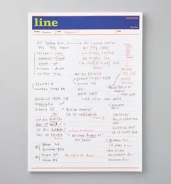 Livework Life & Pieces Memo Pad – 50 Sheets Vintage Note Pad