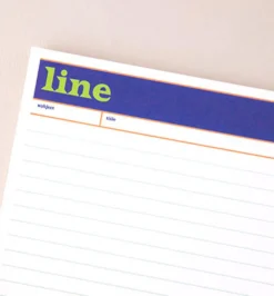 Livework Life & Pieces Memo Pad – 50 Sheets Vintage Note Pad