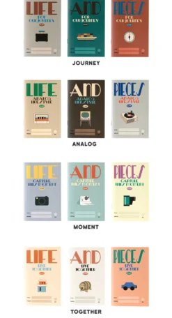 Livework LIFE & PIECES Mini Note [3 books]