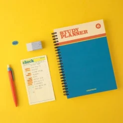 Livework Life & Pieces Study Planner – 6-Month Undated Spiral Notebook