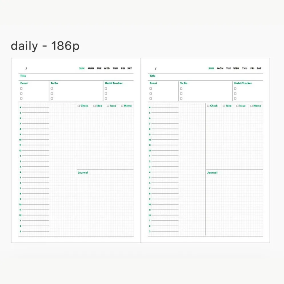 Livework Little Things All-in-One Recording System Diary
