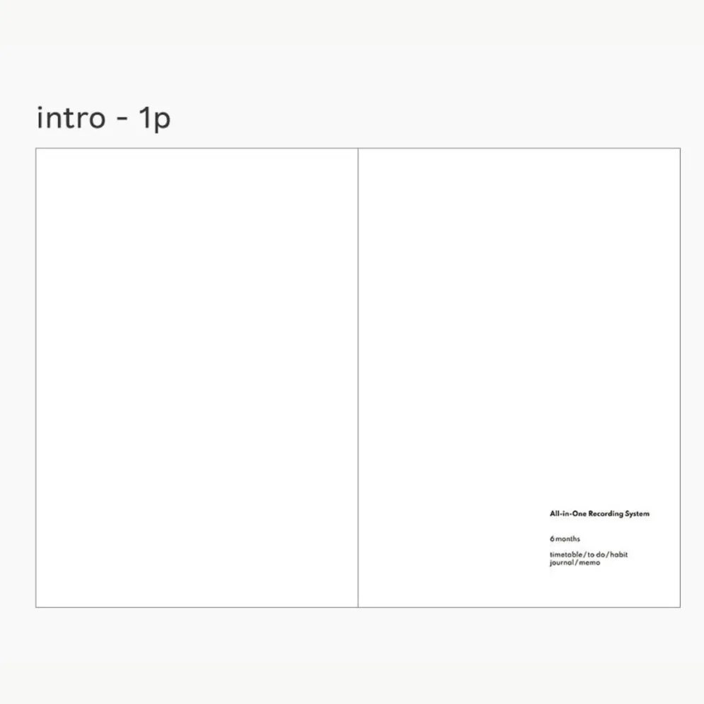 Livework Little Things All-in-One Recording System Diary