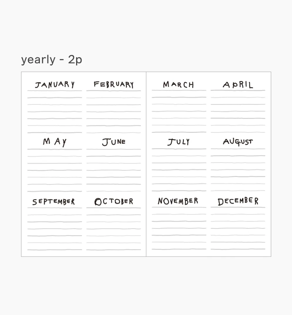 Livework Little Things All Season Drawing Diary Ver. 2