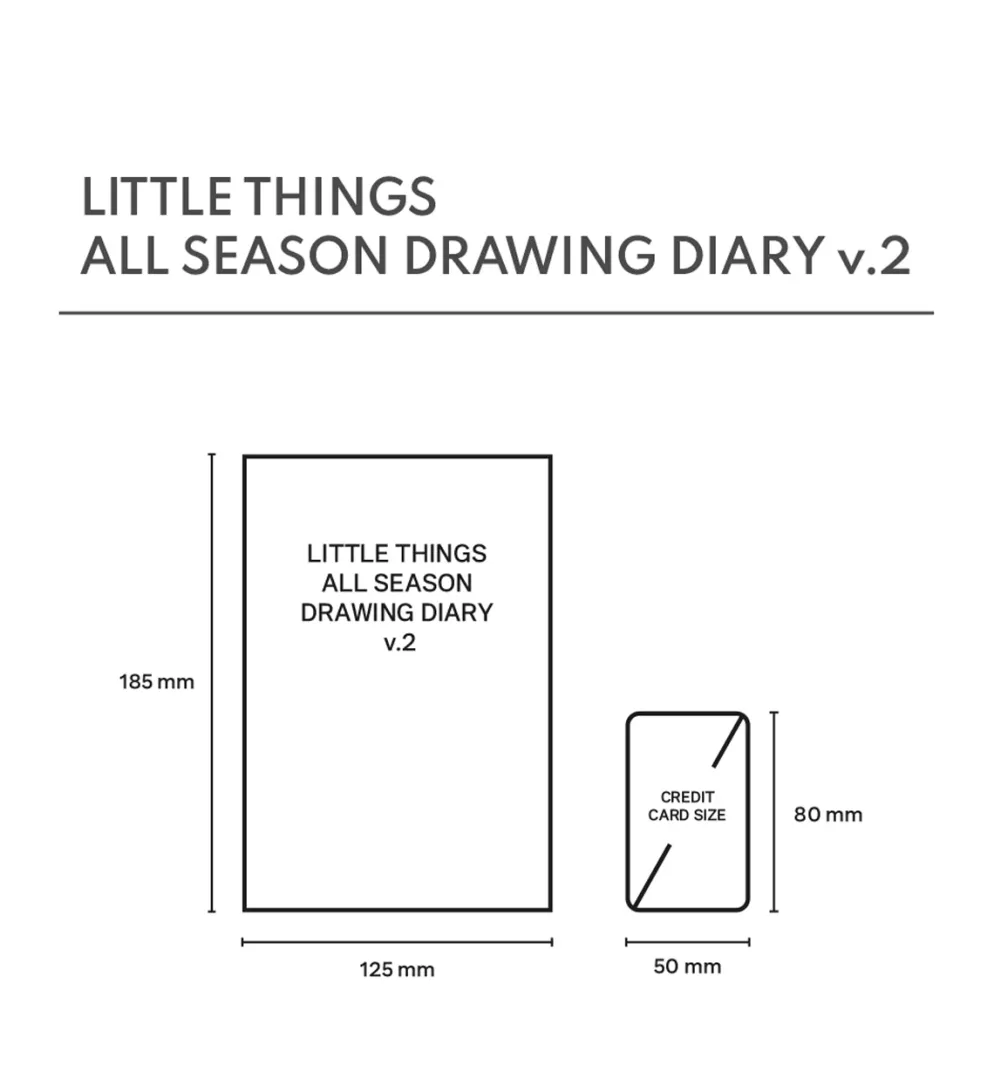 Livework Little Things All Season Drawing Diary Ver. 2