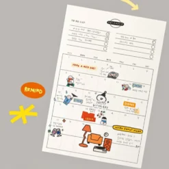 Livework Memo Pad – Undated To-Do Planner Pad (30 Sheets)