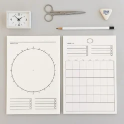 Livework Memo Pad – Undated To-Do Planner Pad (30 Sheets)