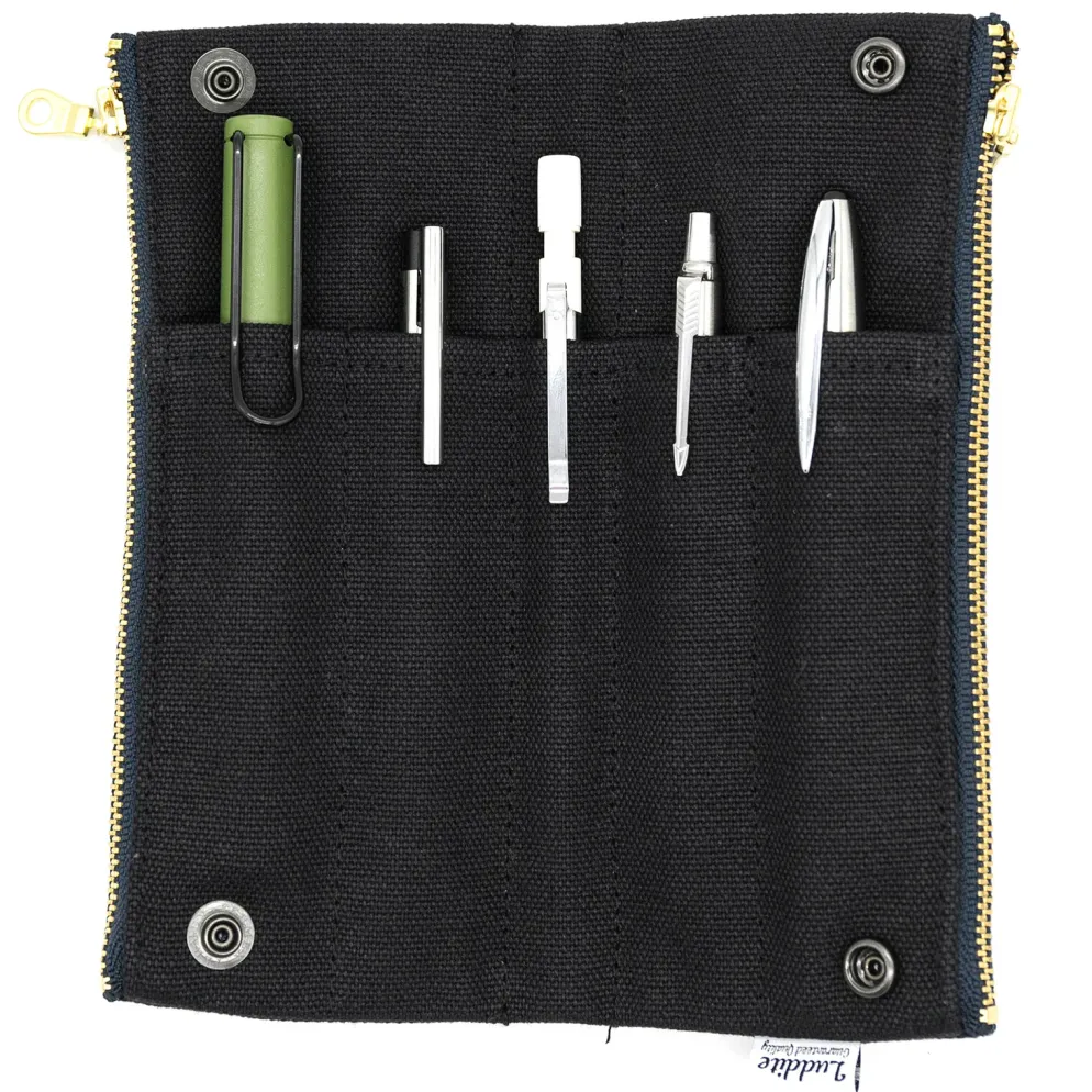 Luddite Bendy Pen Case - Kurashiki No. 8 Canvas
