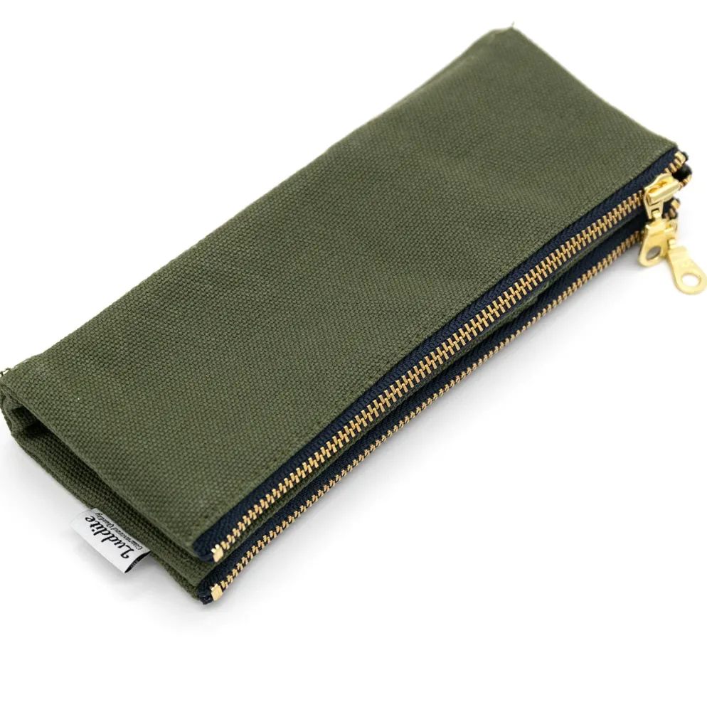 Luddite Bendy Pen Case - Kurashiki No. 8 Canvas