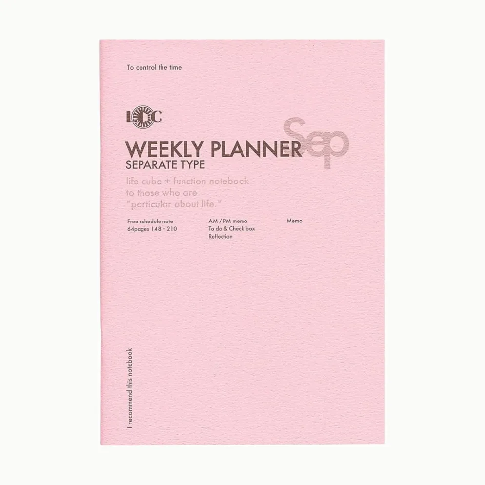 Luddite A5 Function Notebook - Undated Planner, Lightweight & Modular