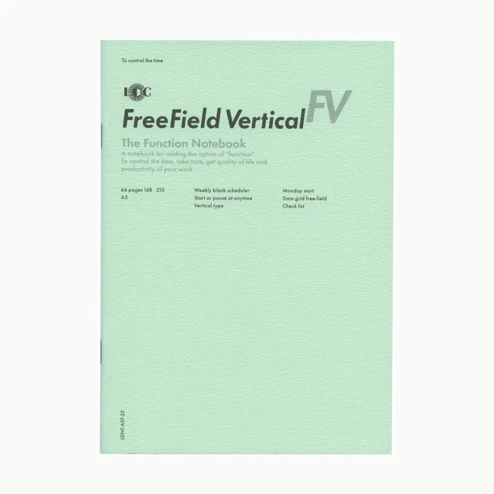 Luddite A5 Function Notebook - Undated Planner, Lightweight & Modular