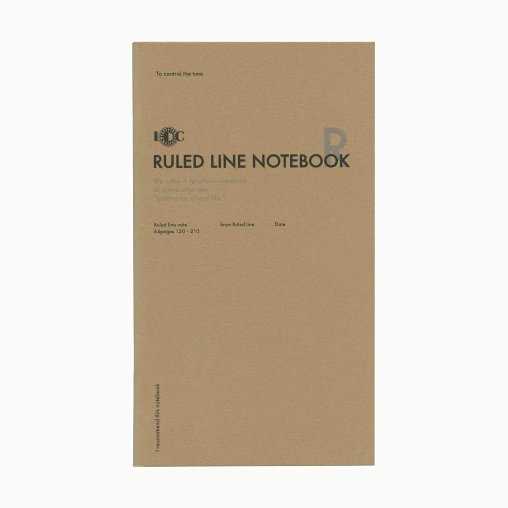 Luddite Function Notebook A5 Slim - Choice of Formats