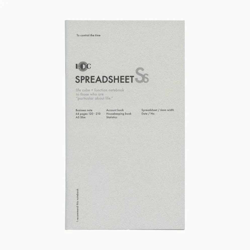 Luddite Function Notebook A5 Slim - Choice of Formats