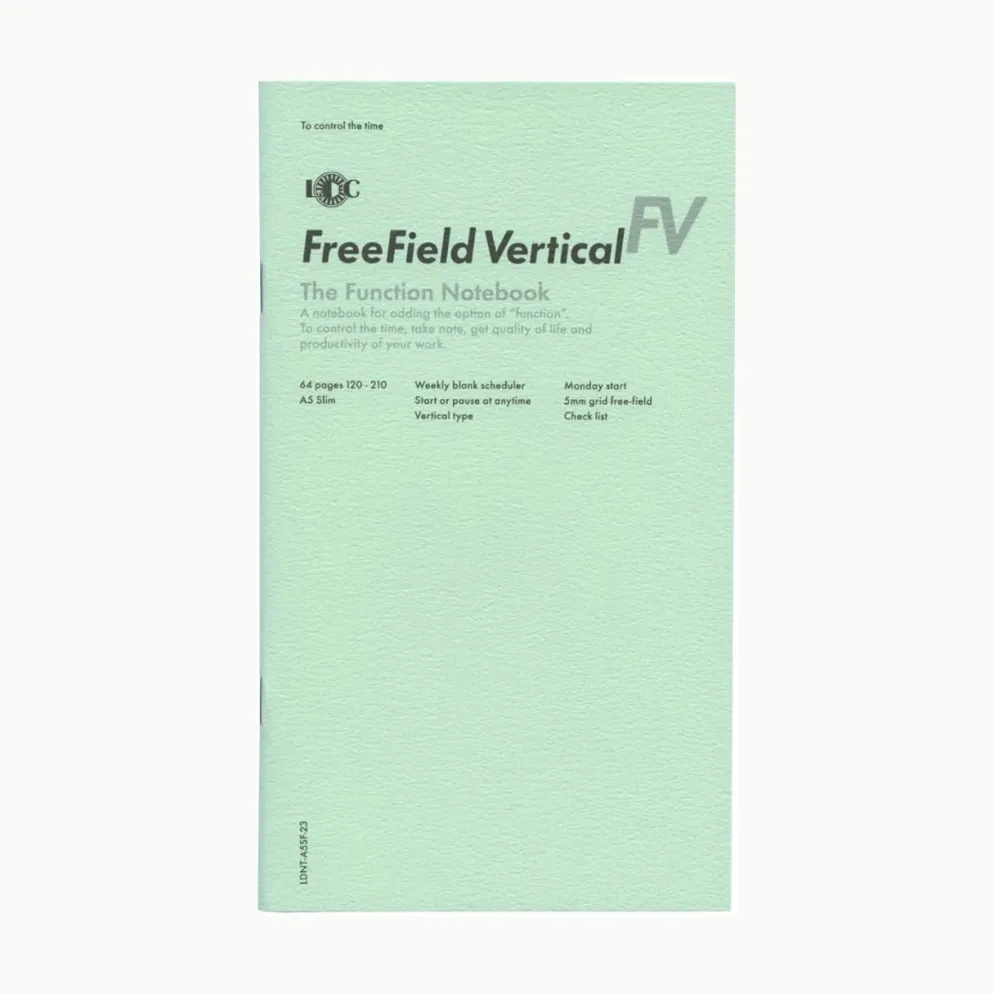 Luddite Function Notebook A5 Slim - Choice of Formats