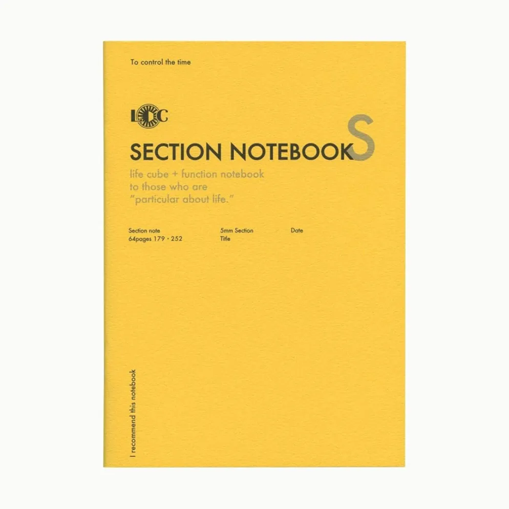 Luddite Function Notebook B5 – Flexible Undated Weekly Planner