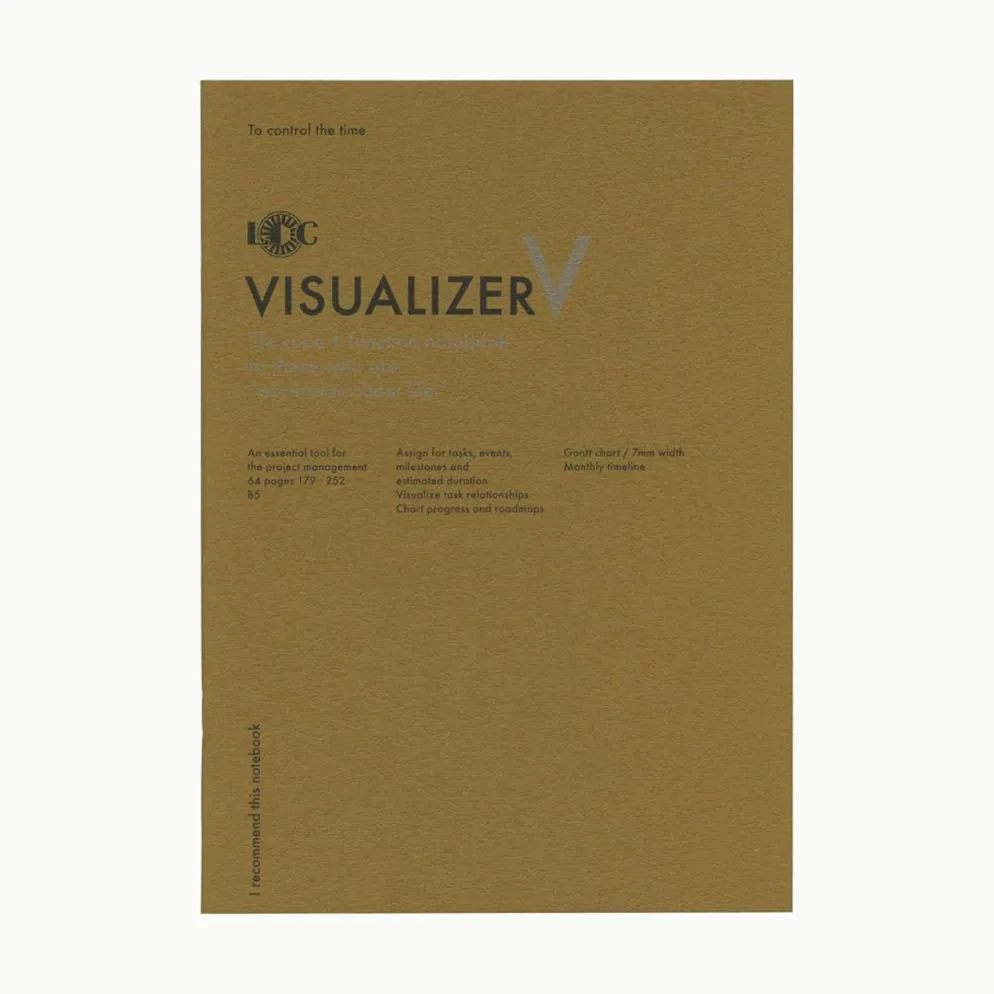 Luddite Function Notebook B5 – Flexible Undated Weekly Planner