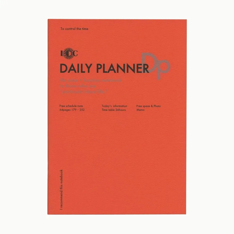 Luddite Function Notebook B5 – Flexible Undated Weekly Planner