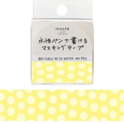 Mark's Tokyo Edge - Maste Draw Me Washi Tape - Dot Yellow