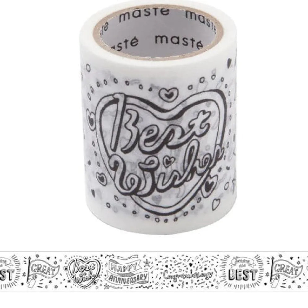 Mark's Tokyo Edge - Maste Masking Tape - Message - Large