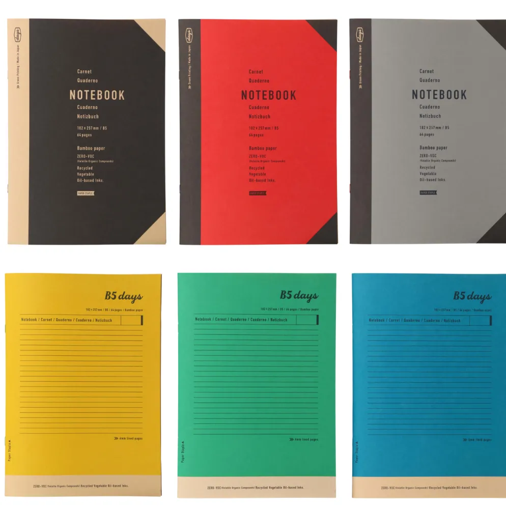 Mark's Tokyo Edge Day 5 Series Bamboo Notebook
