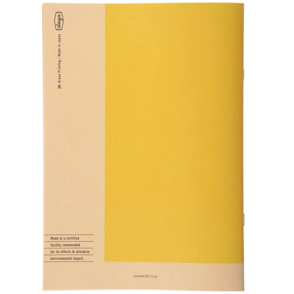 Mark's Tokyo Edge Day 5 Series Bamboo Notebook