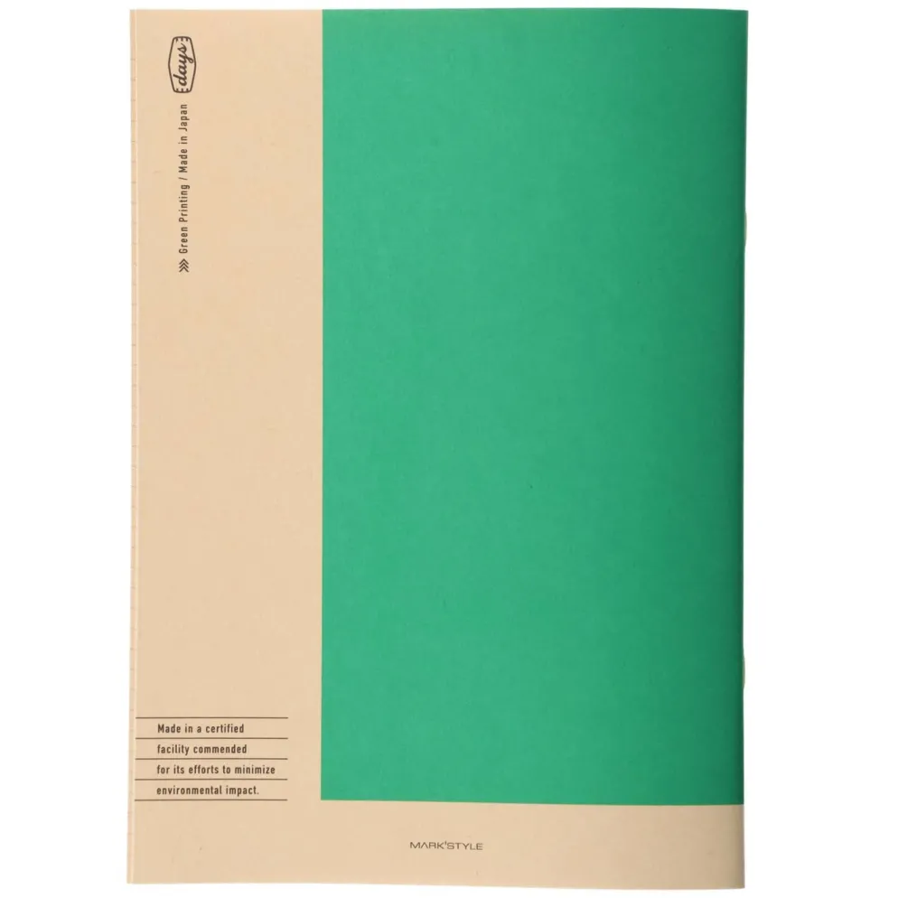 Mark's Tokyo Edge Day 5 Series Bamboo Notebook