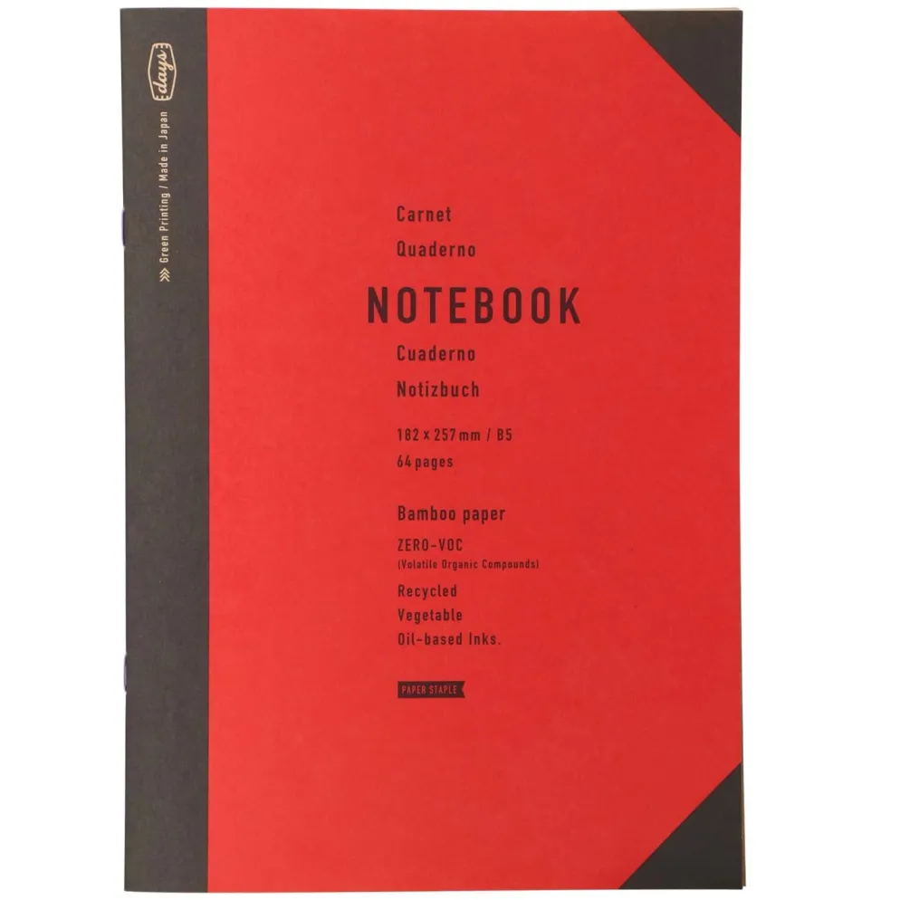 Mark's Tokyo Edge Day 5 Series Bamboo Notebook