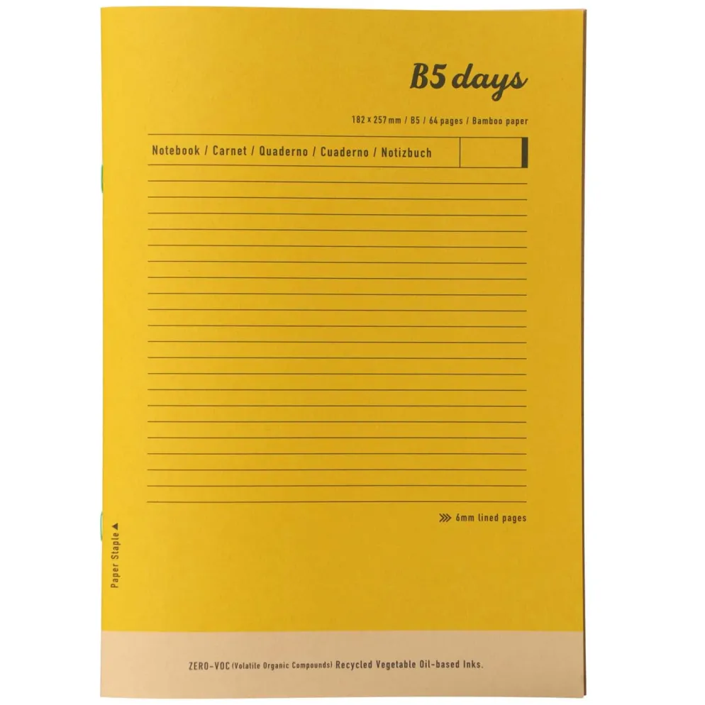 Mark's Tokyo Edge Day 5 Series Bamboo Notebook
