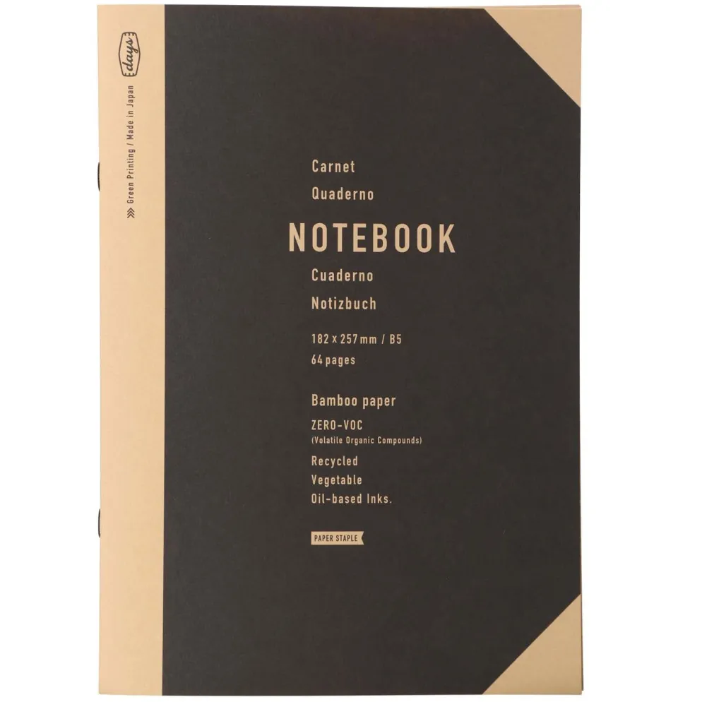 Mark's Tokyo Edge Day 5 Series Bamboo Notebook